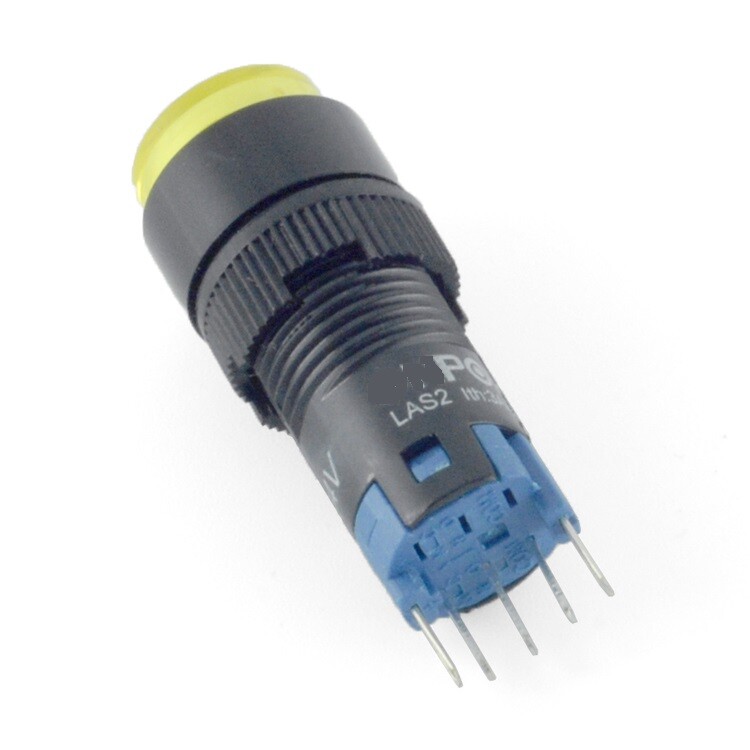 12mm 1NO 1NC/2NO 2NC Momentary Round Plastic Push button Switch (LAS2Y) CE ROHS