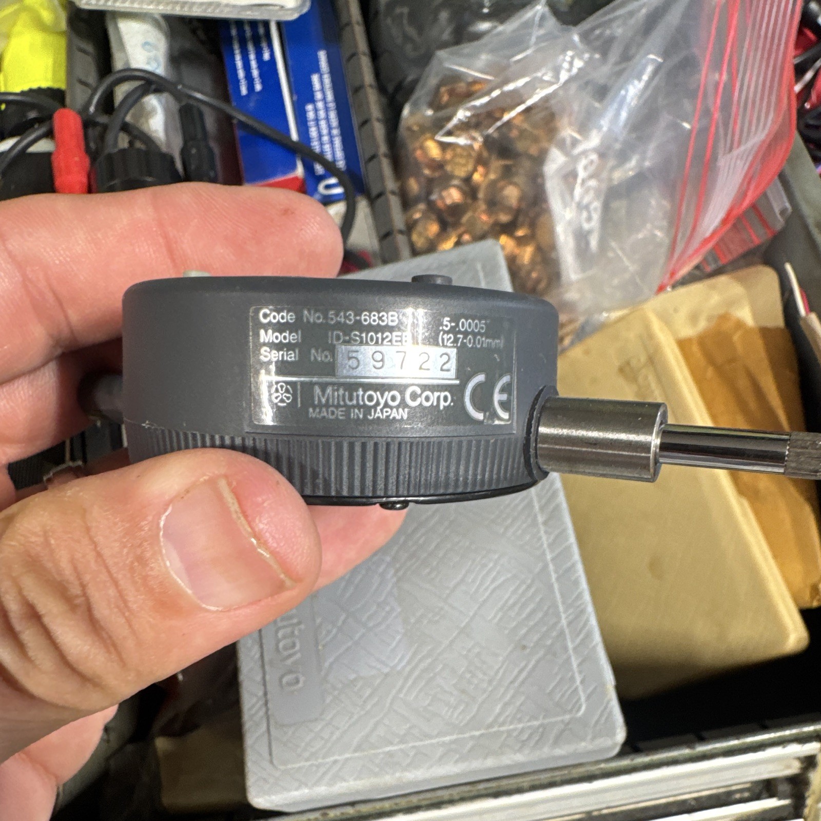 Mitutoyo Absolute Digital Indicator 543-683B Electronic/Digital Indicator