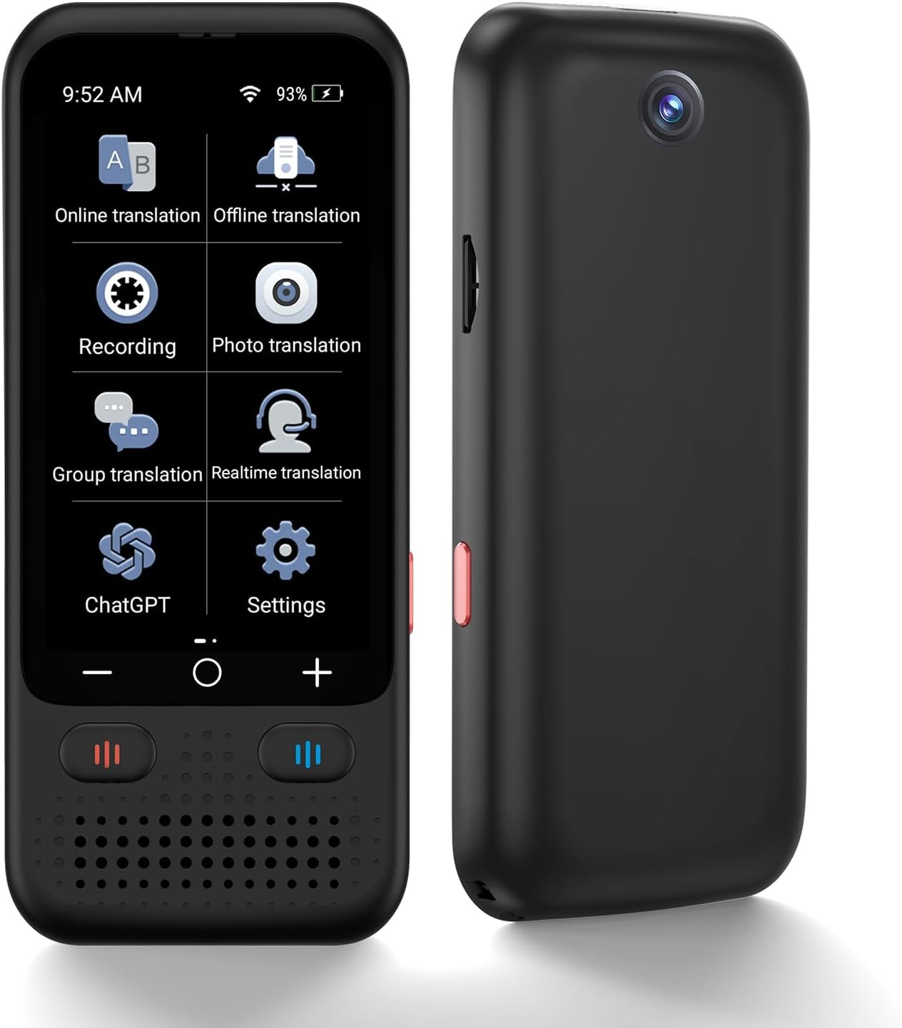Language Translator Device, Upgraded Chatgpt AI Translator No Wifi Needed, 150+