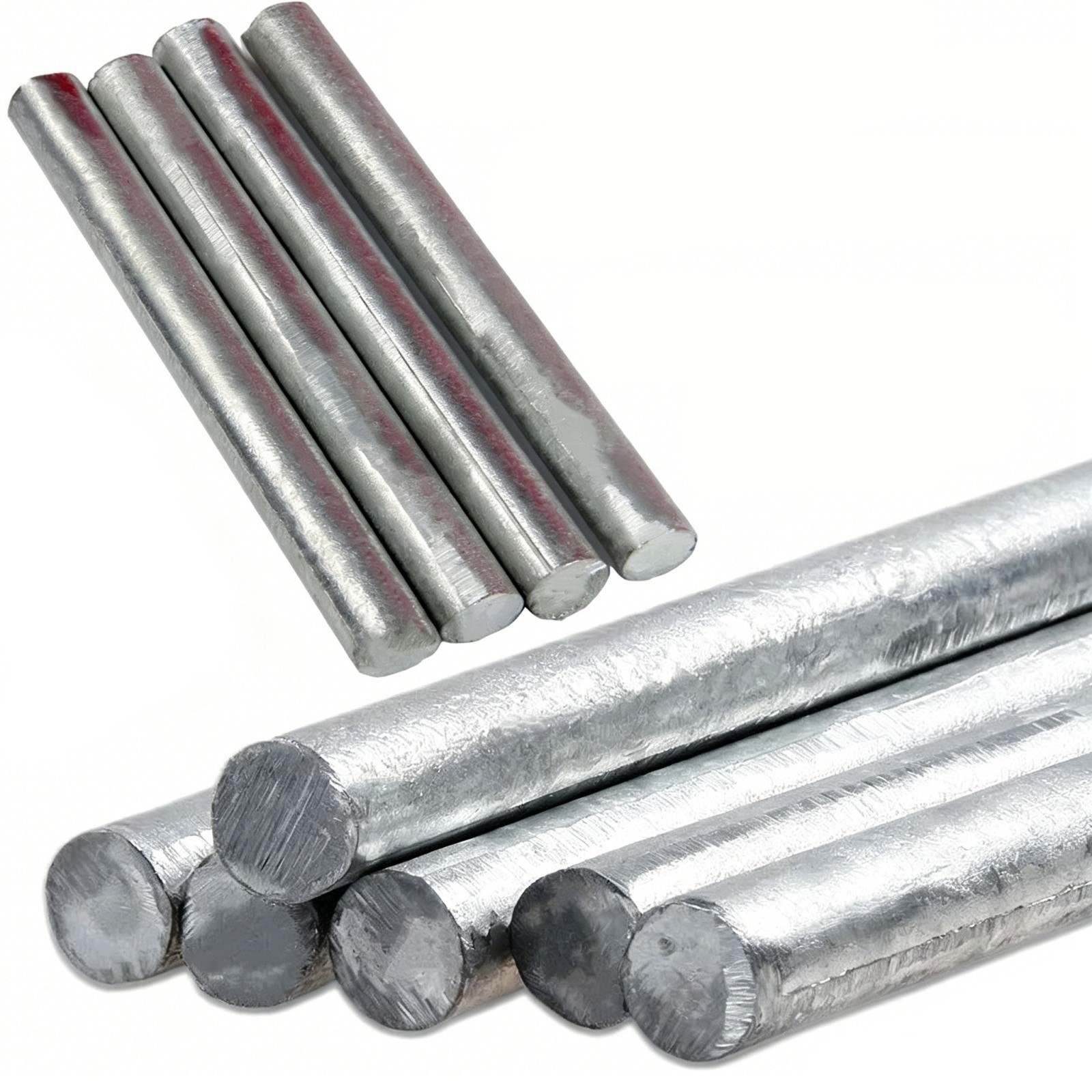 99.9% Pure Zinc Rod, Marine Anticorrosion, Pure Metal Zinc Anode, Round Zinc Bar