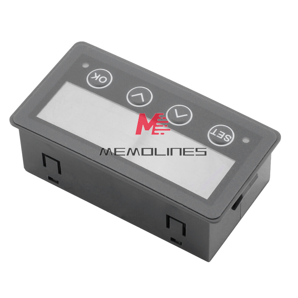 MODBUS-RTU Communication Display Meter RS485 Master-Slave-Monitored DC 8-25V