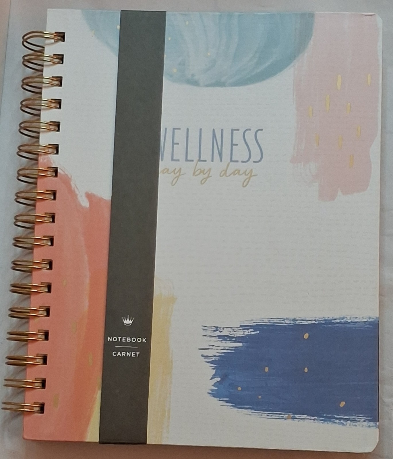 Wellness Day by Day Journal (218 pages) by Hallmark Brand New