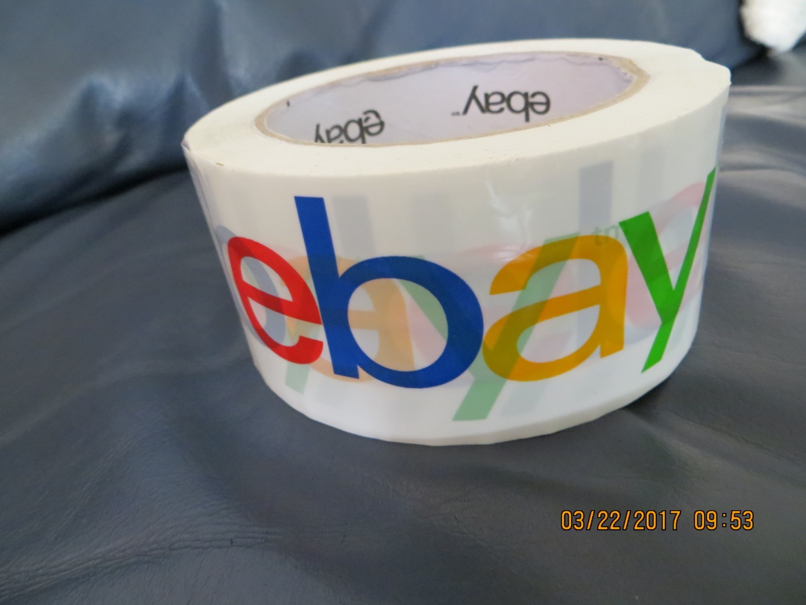 2″ x 75 yard CLASSIC eBay-Branded BOPP Packaging Tape Single Roll FAST FREE SHIP