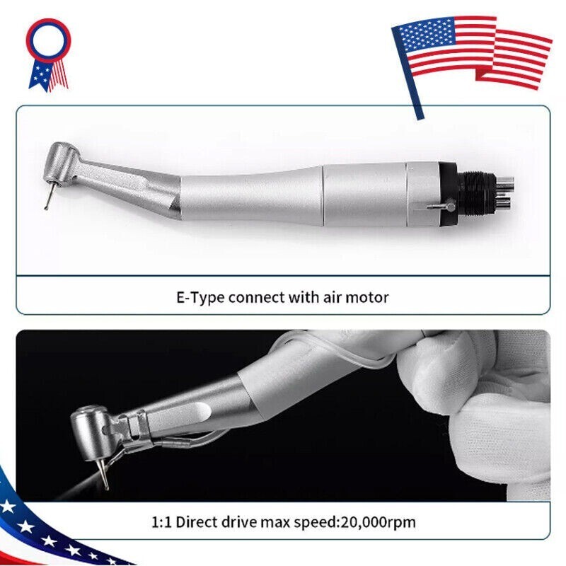 AZ Dental E-generator LED Fiber High Speed/Slow Low Speed Handpiece 4Hole/2Hole