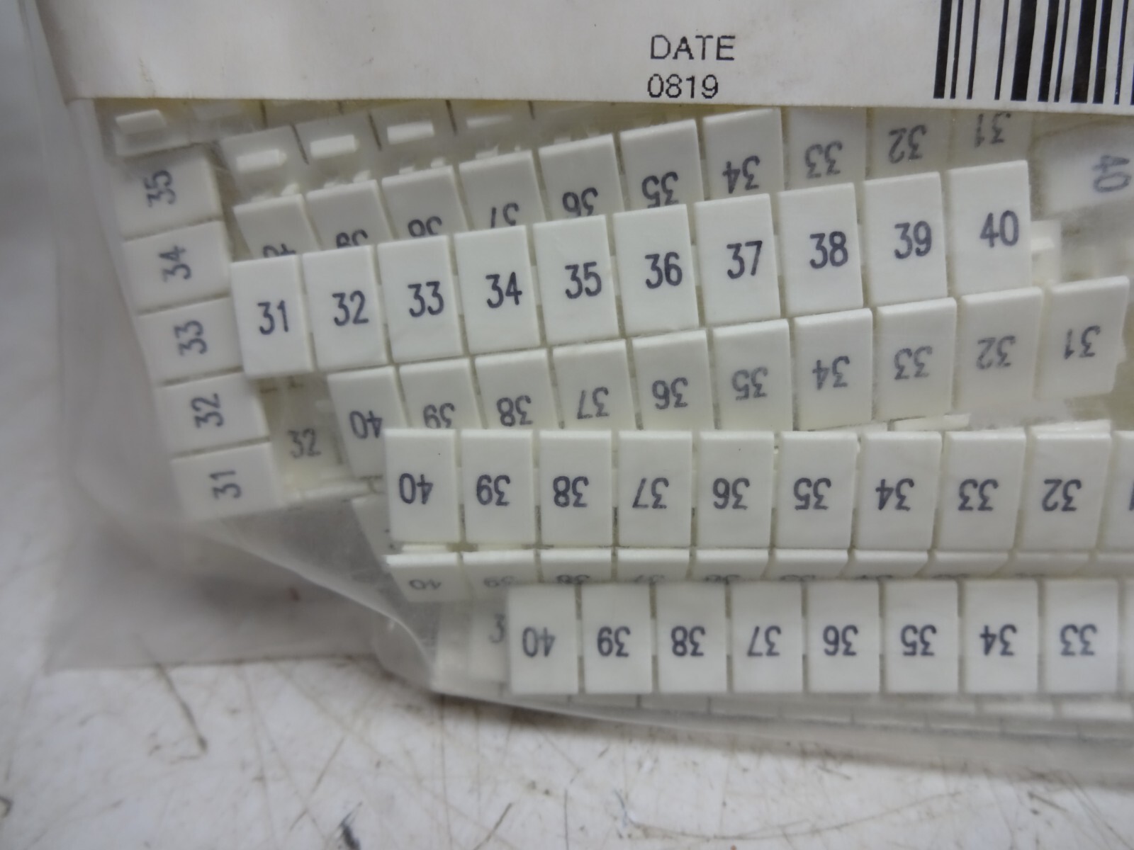 Wire Markers Marathon 31-40 MSH 6PBH 31-40 Lot of 100