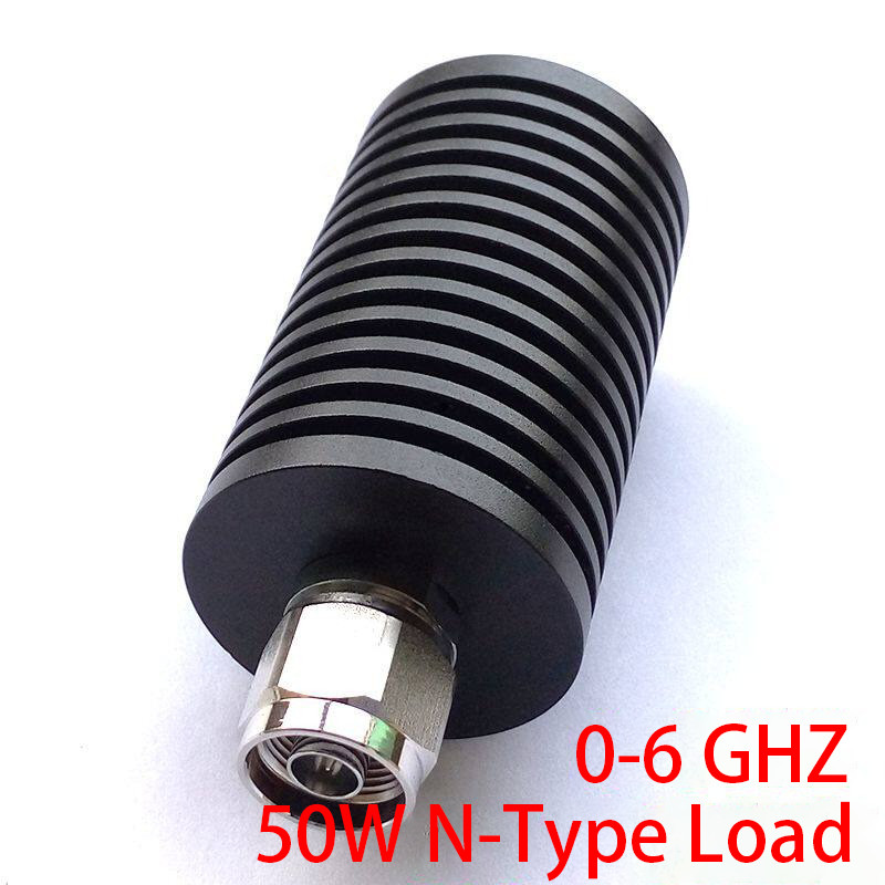 50W N Male RF Dummy Load 50Ω DC-6GHz Coaxial Termination Base Station Test Load