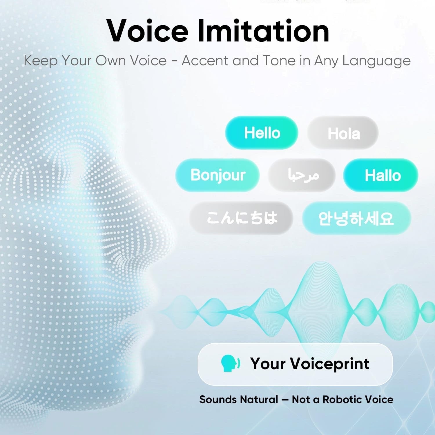 AI Language Translator Device with Voice Cloning,GPT-Powered Real-Time Translate