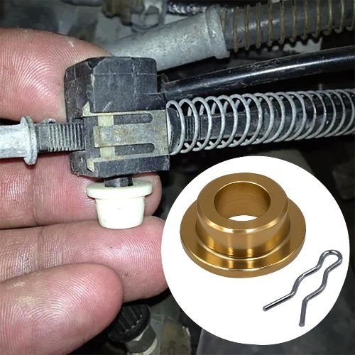 Transmission Throttle Valve Linkage TV Cable Brass Grommet Bushing Upgrade Kit 1