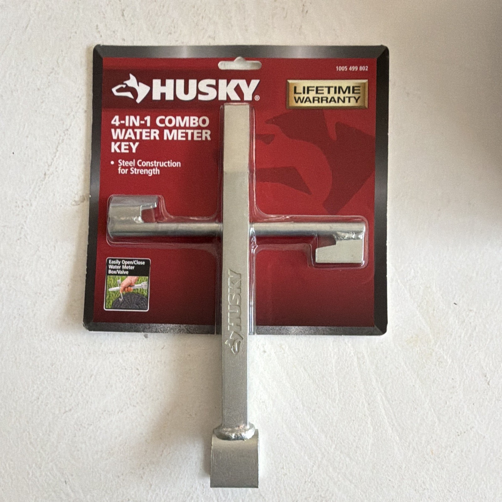 Husky 4 In 1 combo Water Meter Key