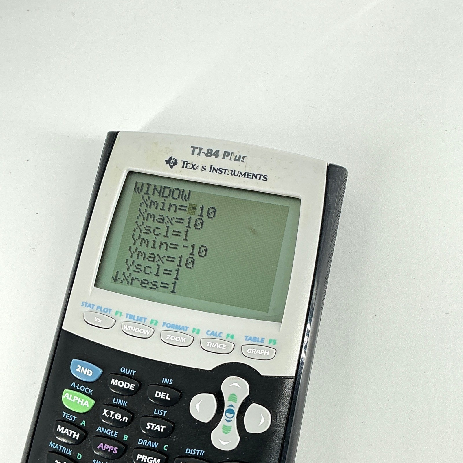 Texas Instruments TI-84 Plus Graphing Calculator Black Silver with Cover
