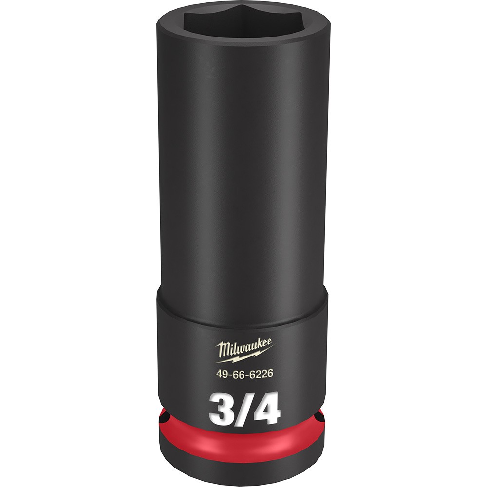 Milwaukee 49-66-6226 SHOCKWAVE Impact Duty 1/2″ Drive 3/4″ Deep Socket