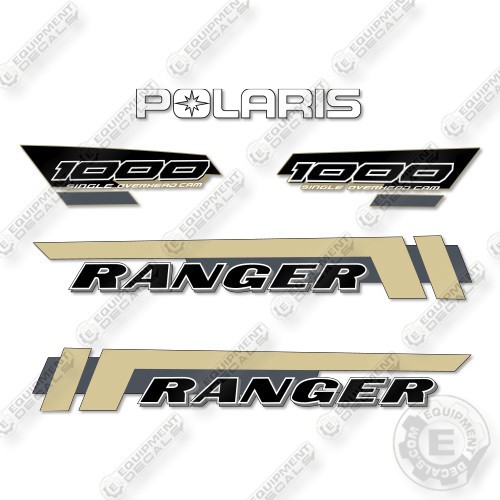 Polaris Ranger 1000 XP 2020 Decal Kit UTV – Aftermarket Kit