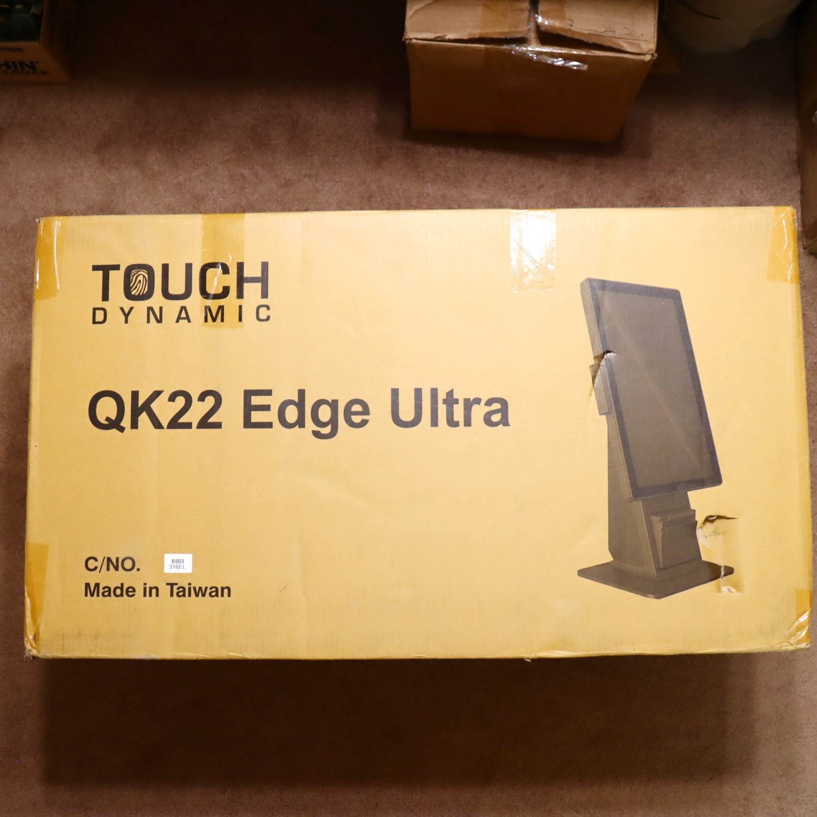 Touch Dynamic Edge Ultra 22″ QK22 Touchscreen Self Service Kiosk – NEW