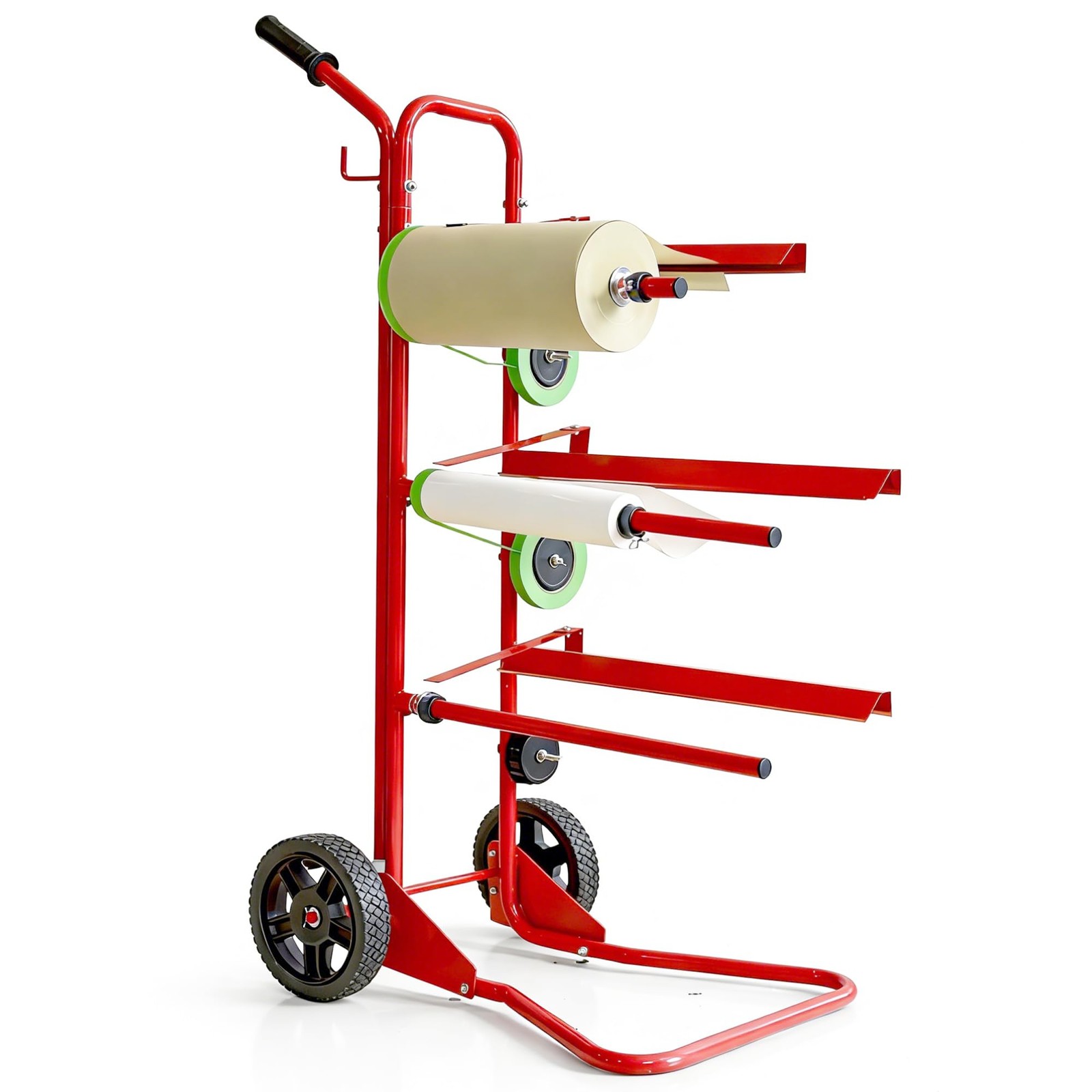 LAUCO Portable Slimline Mobile Masking Paper Machine Dispenser, Masking Machine