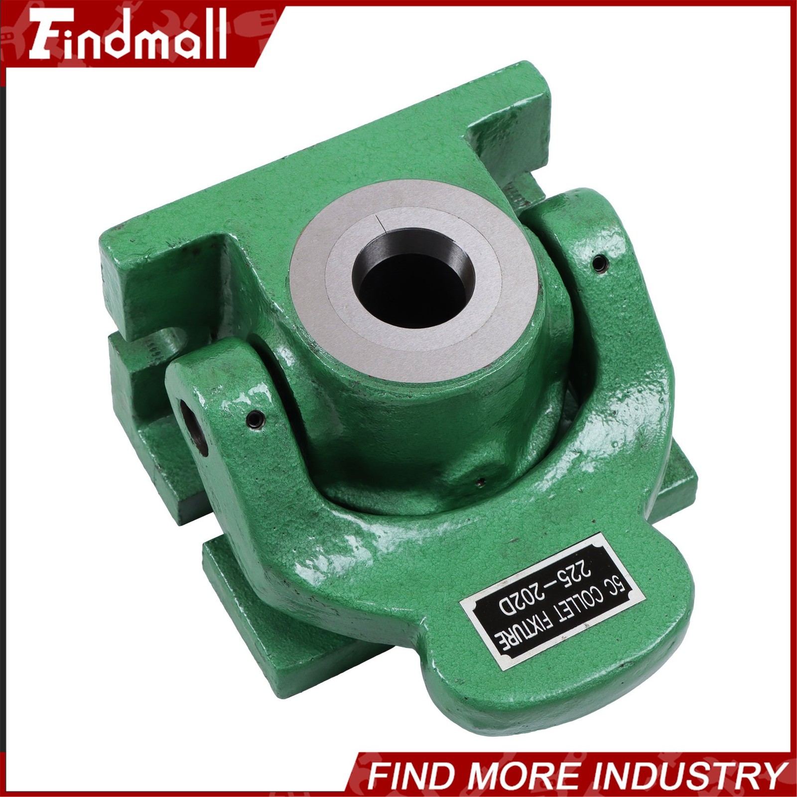 Findmall 5C Collet Fixture Dead Length Chuck Fixture Horizontal Vertical Mill