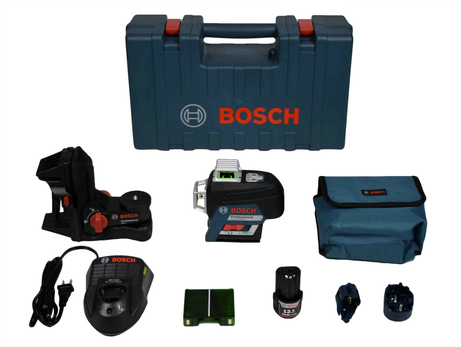 Bosch GLL3-330CG-B Three-Plane w/ free extra battery Authorized Distributor!!