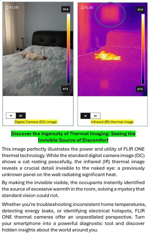 FLIR ONE PRO Android USB-C Adapter Thermal Camera |Professional Infrared Imaging