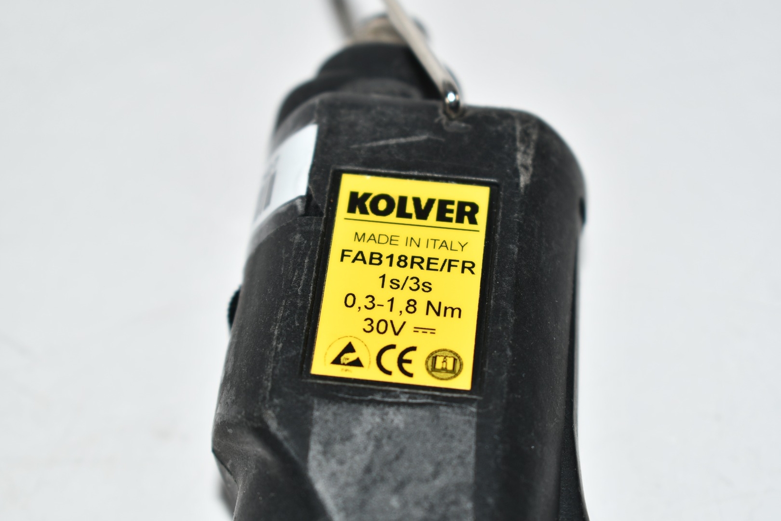 Kolver FAB18RE/FR Electric Torque Screwdriver Tool SET 6.8 in. lbs. 0.3-1.8 Nm 3