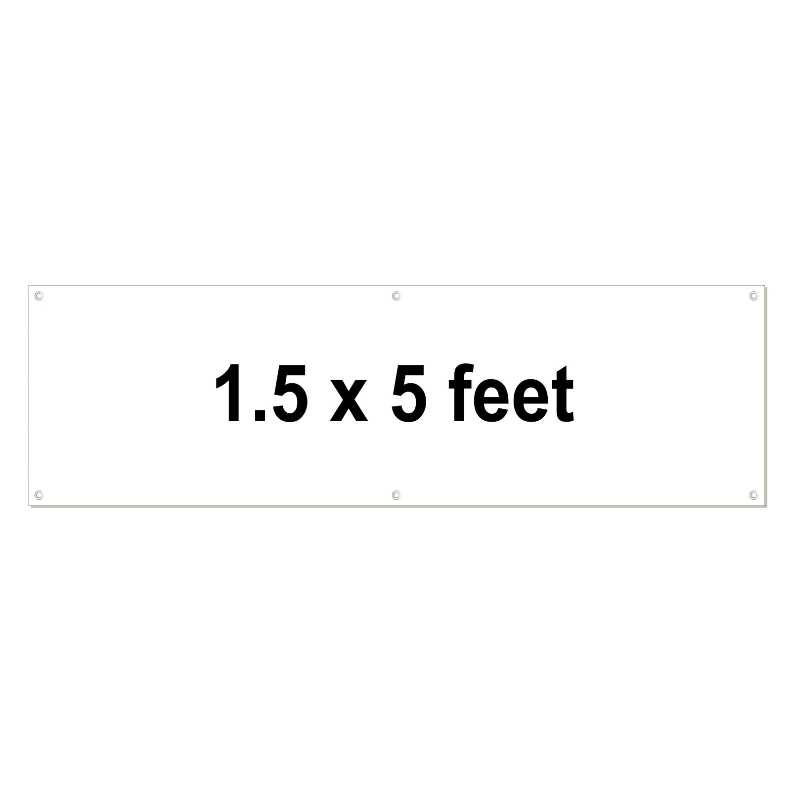 Blank Vinyl Banner White 13 oz Vinyl DIY Banner for Home School Business Store