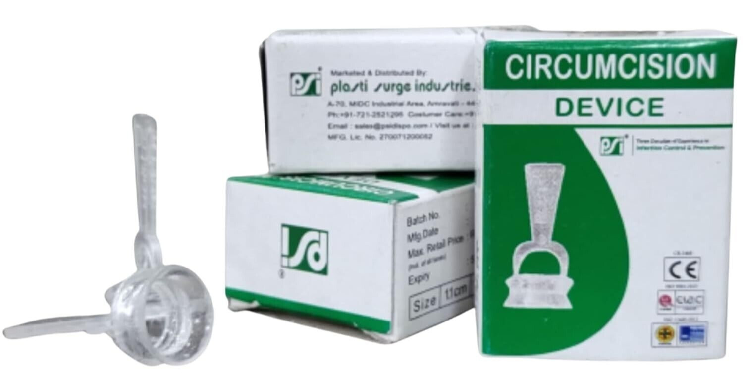 Circumcision Device UROLOGY,for Male Neonatal ( 1.1, 1.3, 1.5cm)5each-15 Pcs