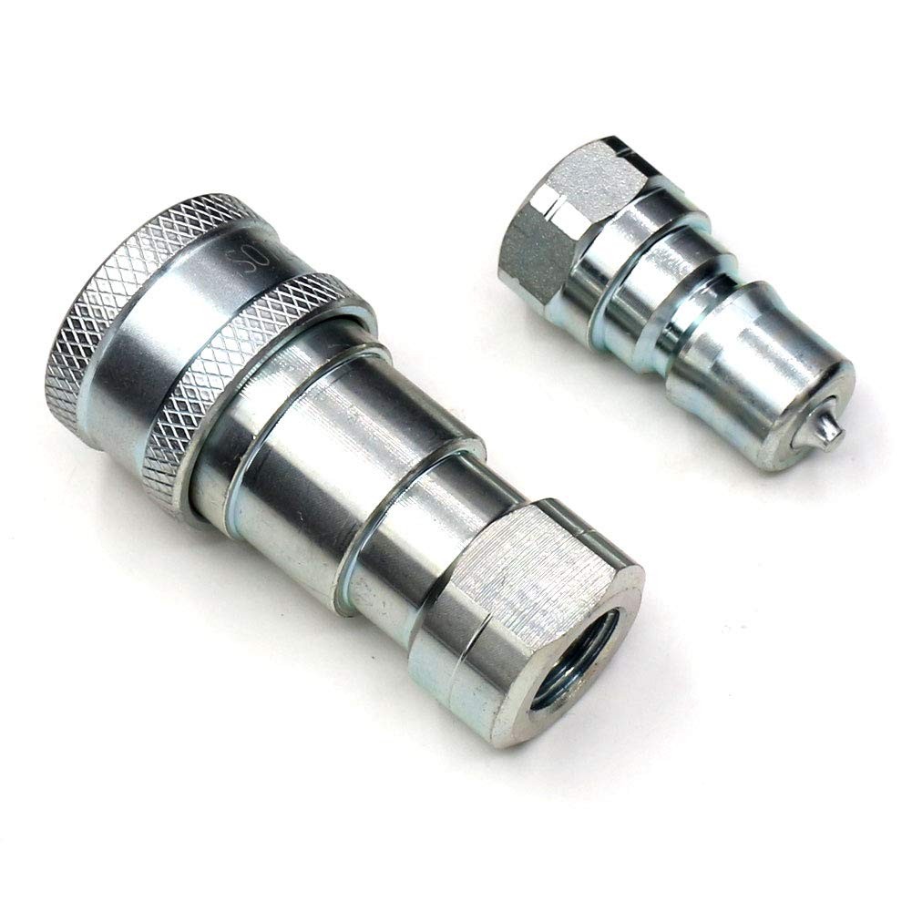 Hydraulic Coupler 1/4″ NPT ISO 7241B,CEKER Quick Connect and Disconnect Tract…