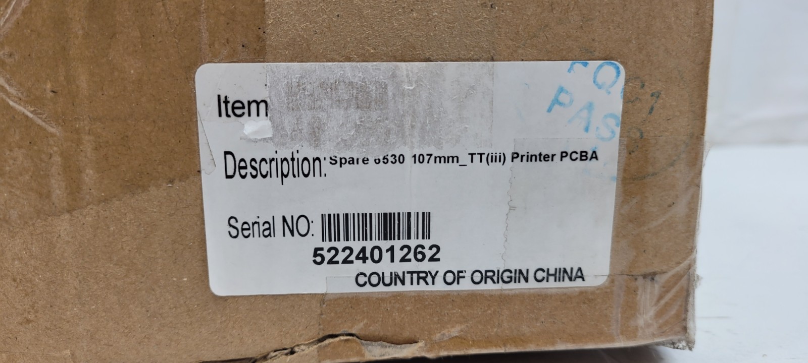 Videojet 6530 107mm TT(III) PRINTER PCBA 609733 409754 NEW OPEN BOX