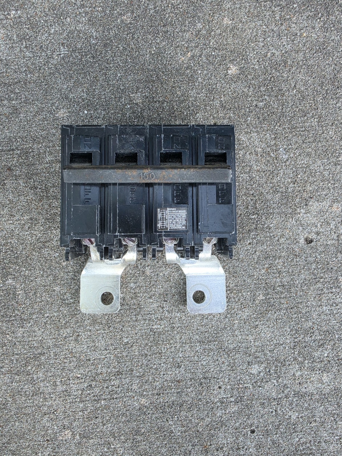 Siemens MBK150 150 Amp Replacement Main Breaker, Black