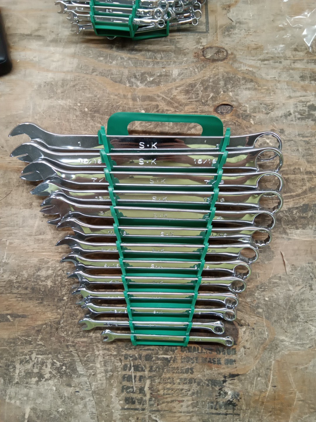 SK Tools USA 13 Piece 86017, 12 Point, SAE Combination Wrench Set: 1/4″ – 1″
