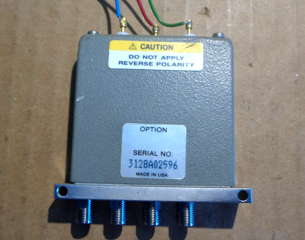 Agilent Hewlett Packard HP 5180-8449 DC-6GHz 4 Port COAXIAL SWITCH