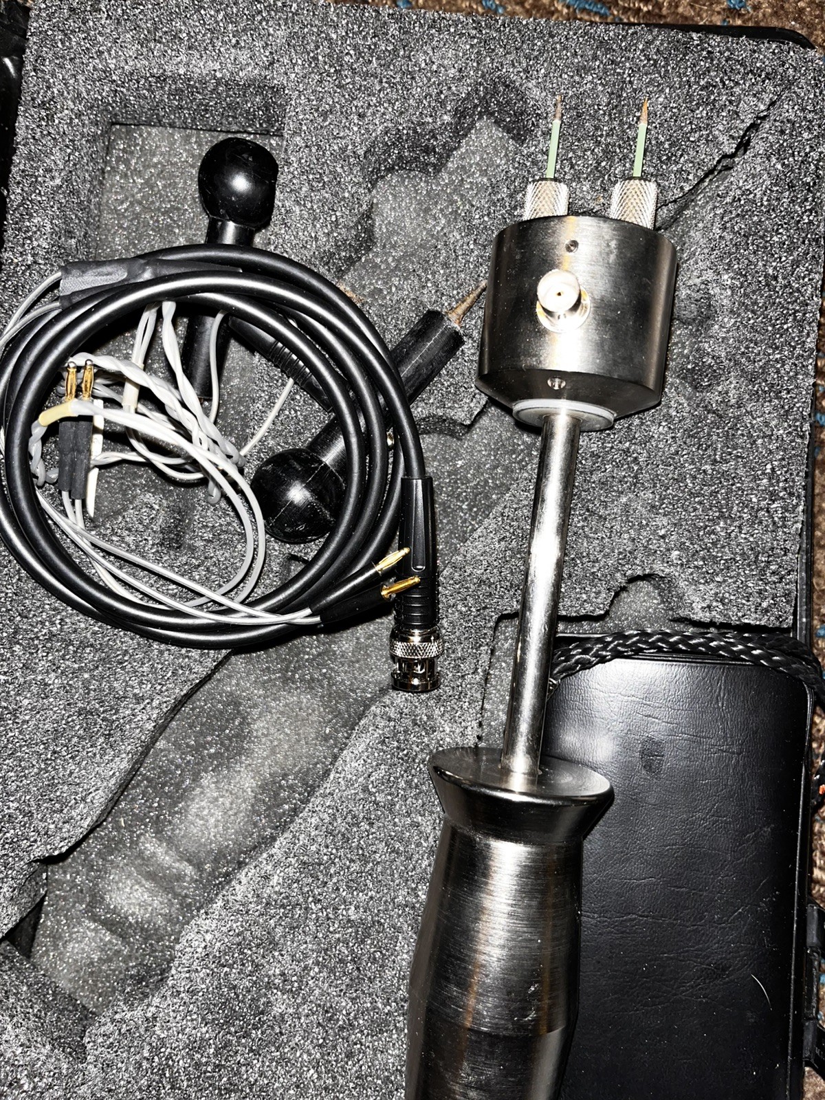 Mini-Ligno s , Electrode E12 Cable, Case