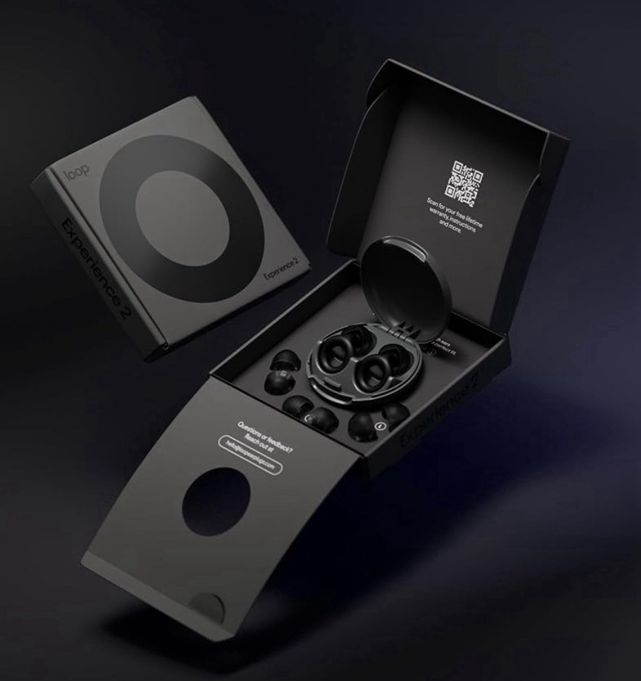 Loop Experience 2 Ear Plugs – Stylish Certified Hearing Protection for Concerts