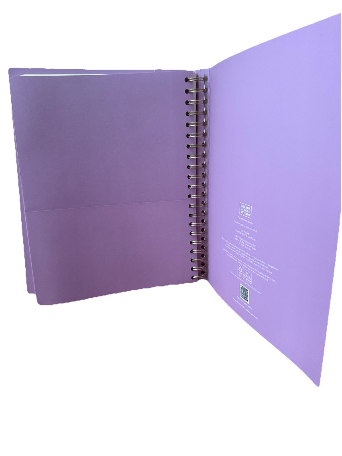 2026 Planner Orange Circle Studio 12 Months Planner Jan-Dec 2026 11×9” X- Large