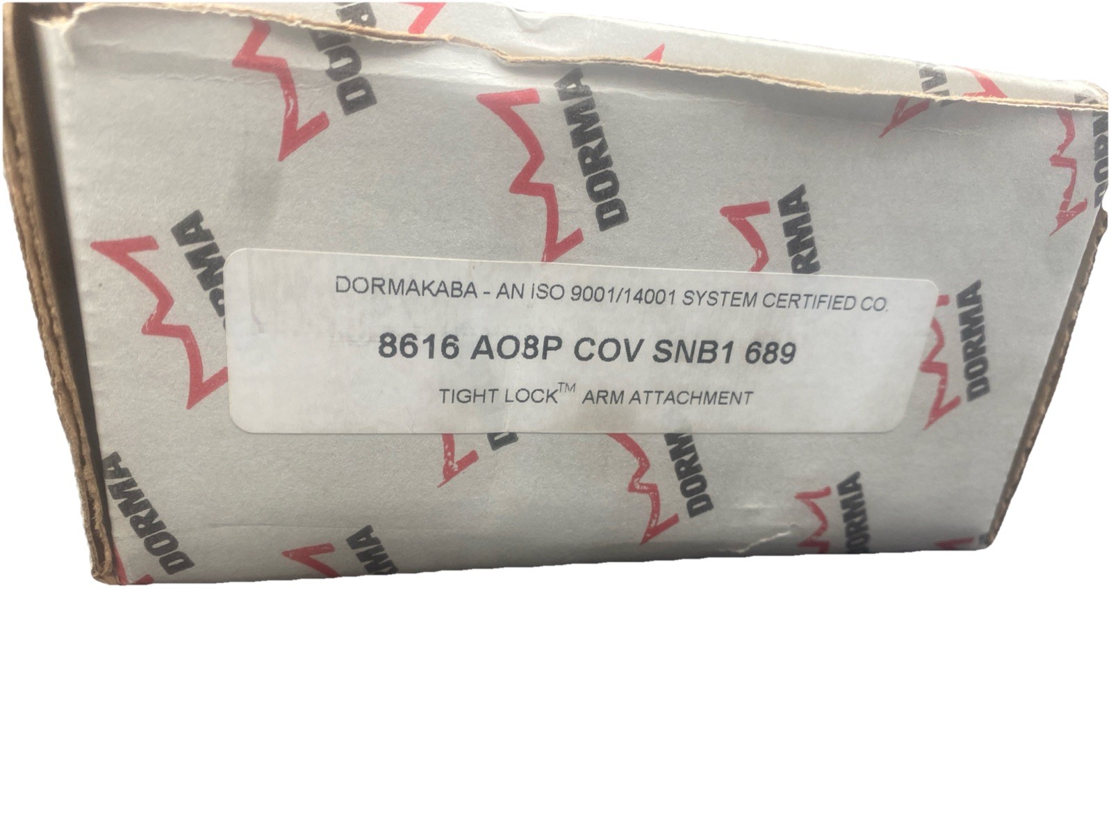 DORMA 8616 A08P SNB1 689 TIGHT LOCK ARM ATTACHMENT, AN ISO DORMAKABA 9001/14001