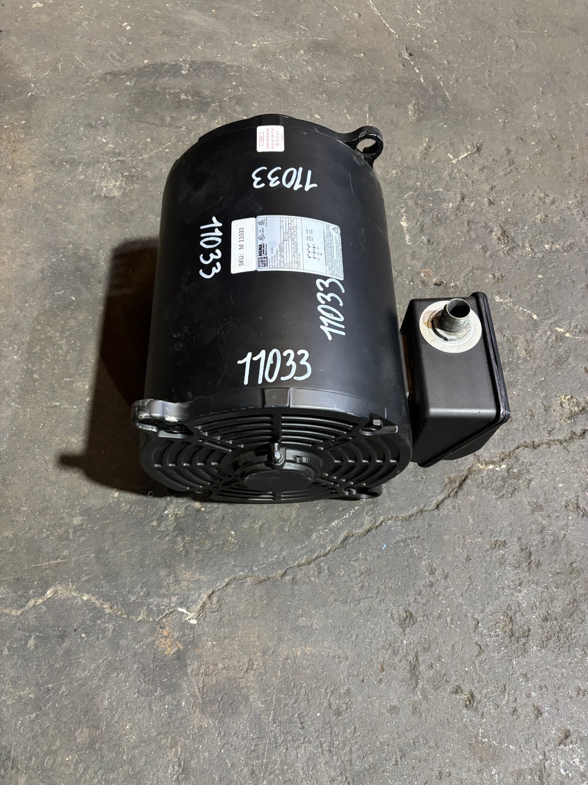 WEG / 01518OT3P254T-S / HP 15.0 / 200V / PH 3 / 254/6T / Electric Motor