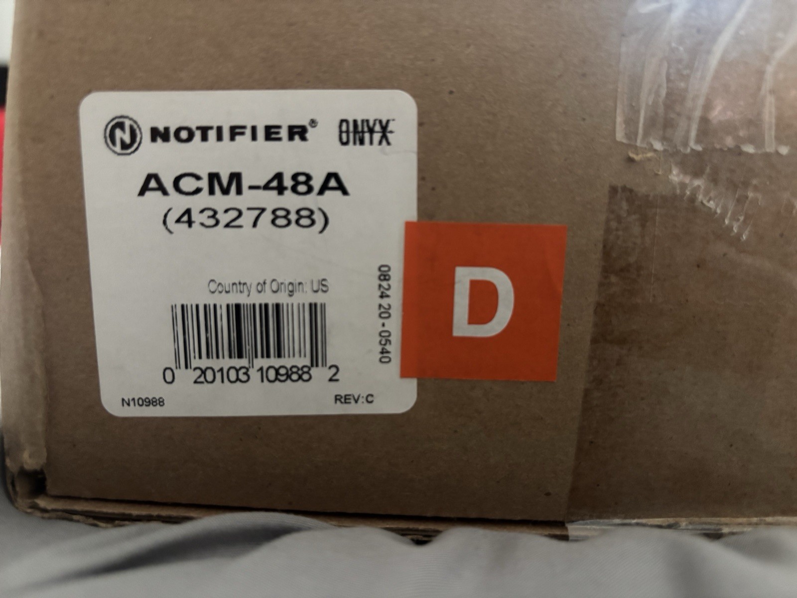 ACM-48A Fire Alarm Control By Notifier