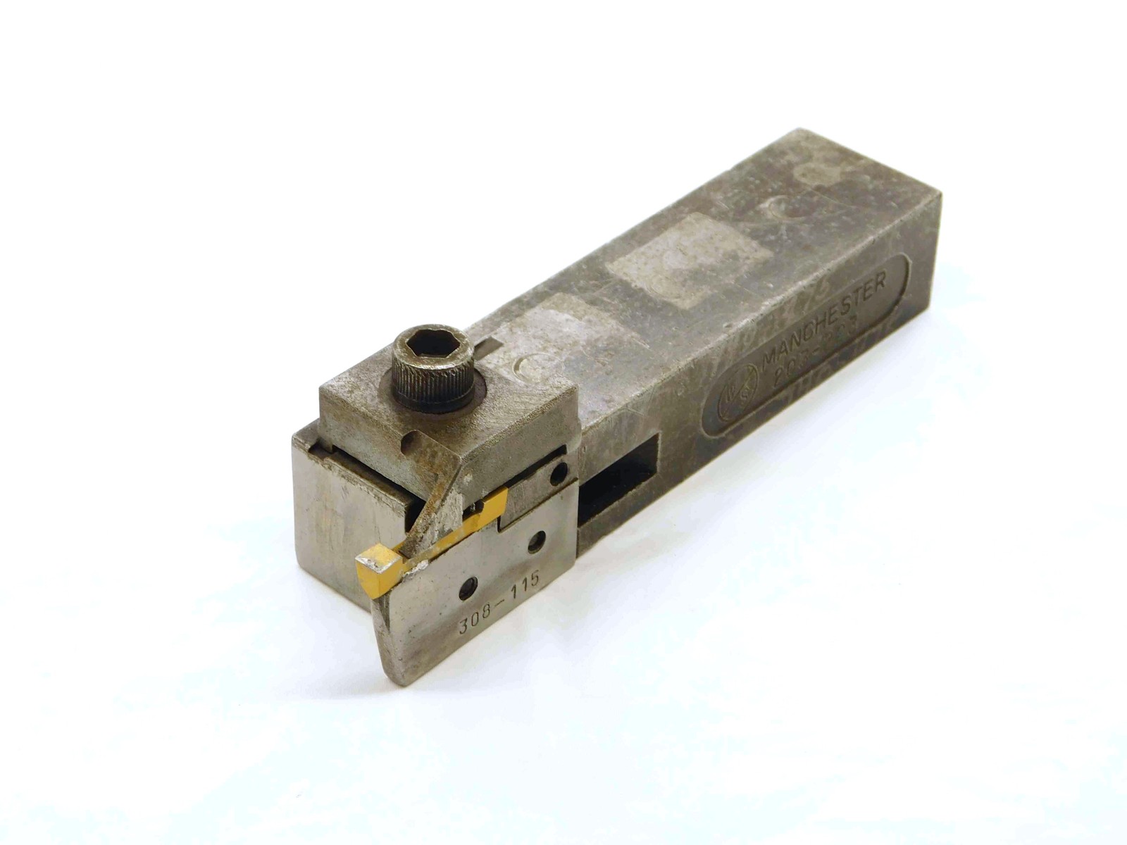 MANCHESTER 203-223 LATHE TURNING TOOL HOLDER 1.200″ X .917″ SHANK 308-115