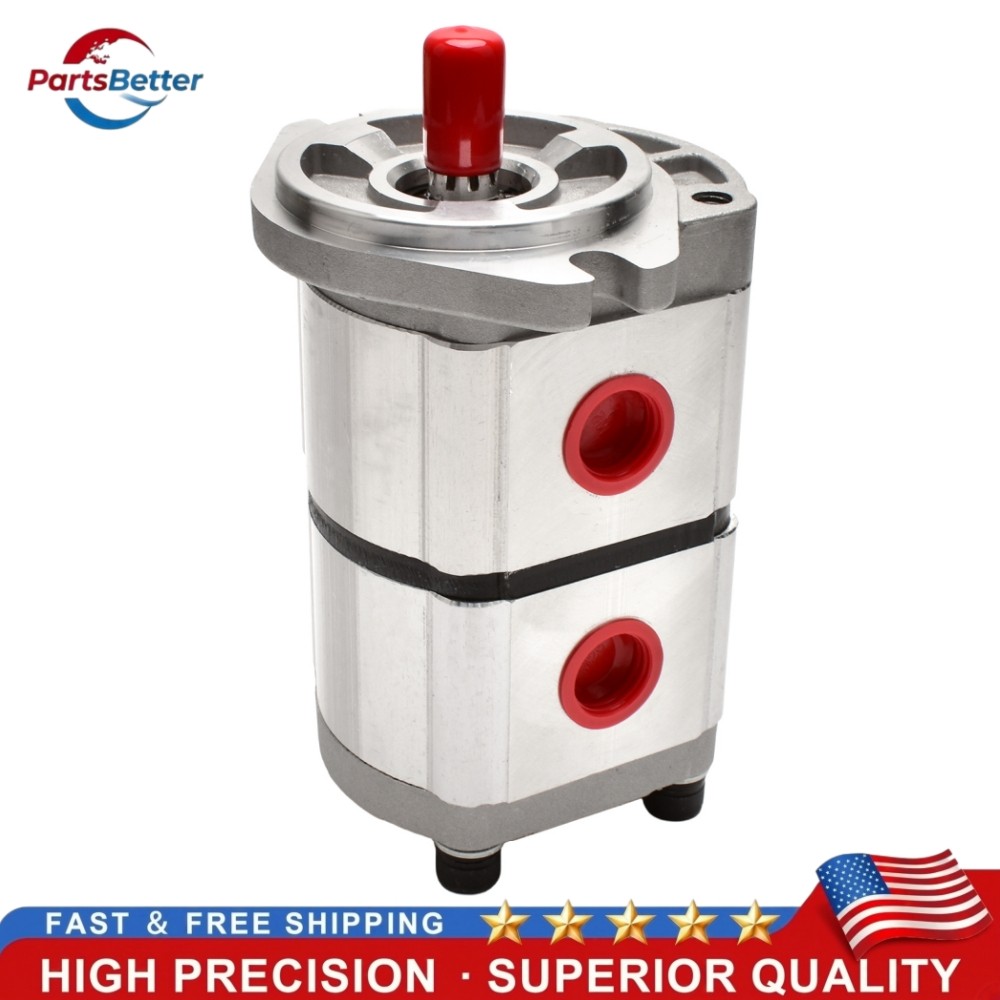 PGP51088G3LP For AGT Hydraulic Pump Two-Section for Skid Steer Loader KTT23 New
