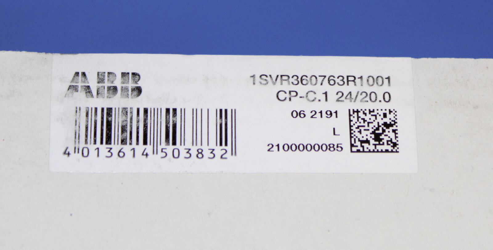 New ABB CP-C.1 24/20.0 Power Supply 1SVR360763R1001