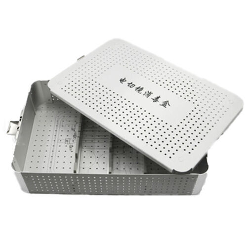 Resectoscope Surgical Instrument Box Sterilization Tray Case Cassette Autoclave