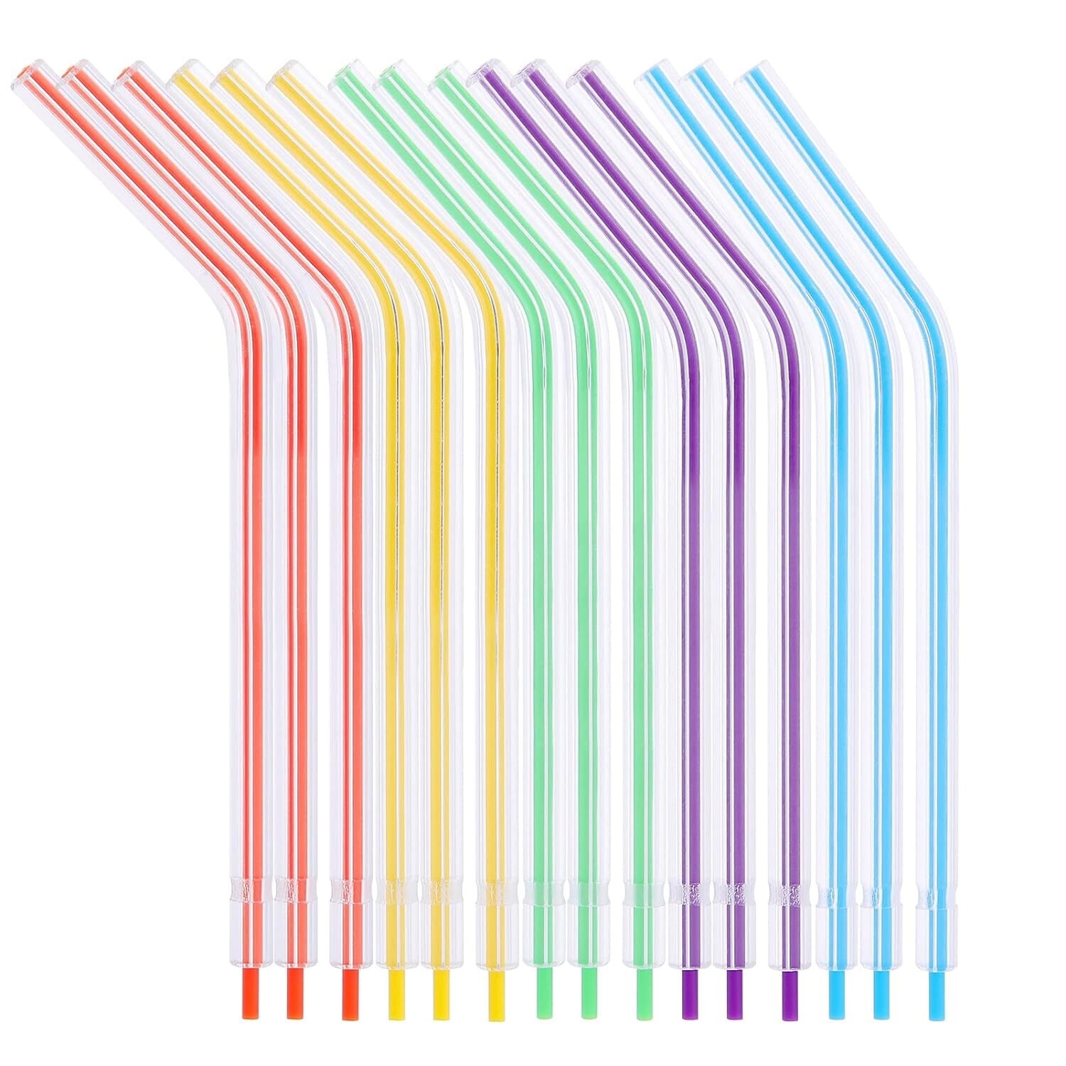 2000 (8 Bags) JMU Dental 3-Way Air Water Syringe Tips Disposable Spray Nozzles