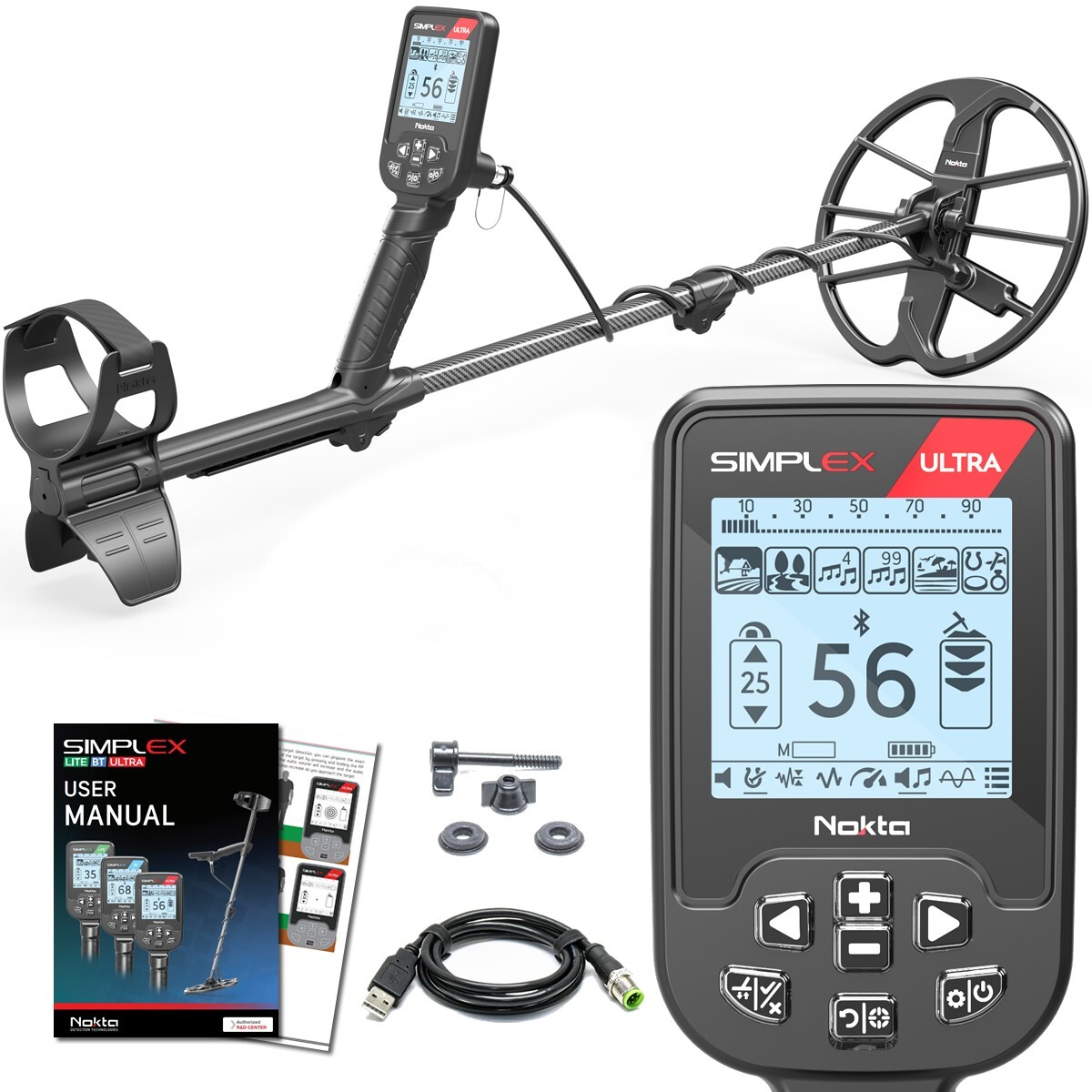 Nokta Simplex ULTRA Next Generation Waterproof Metal Detector