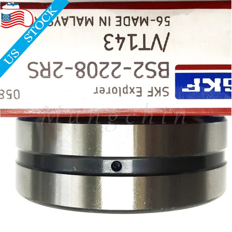 BS2 2208 2RSVT143 For SKF BS2-2208-2RS/VT143 40x80x28mm Spherical Roller Bearing