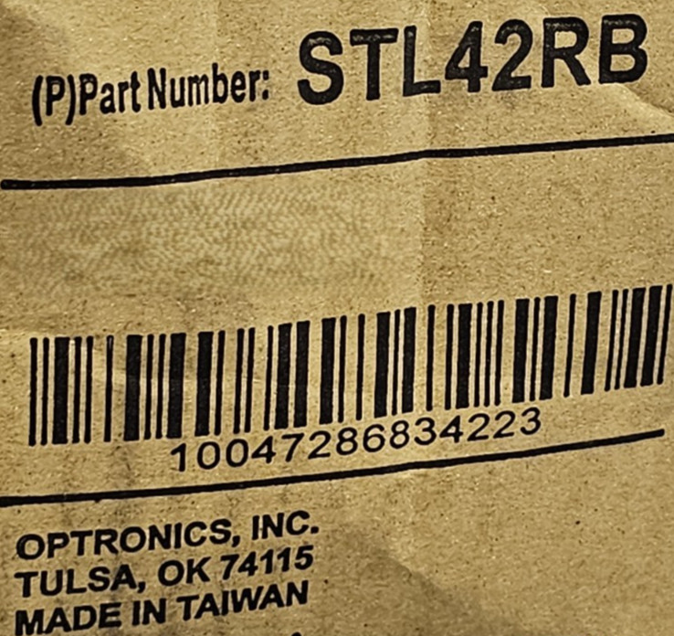(QTY 2) Optronics STL42RB LED Stop Tail & Turn Light 4 Round 10 Diode Red