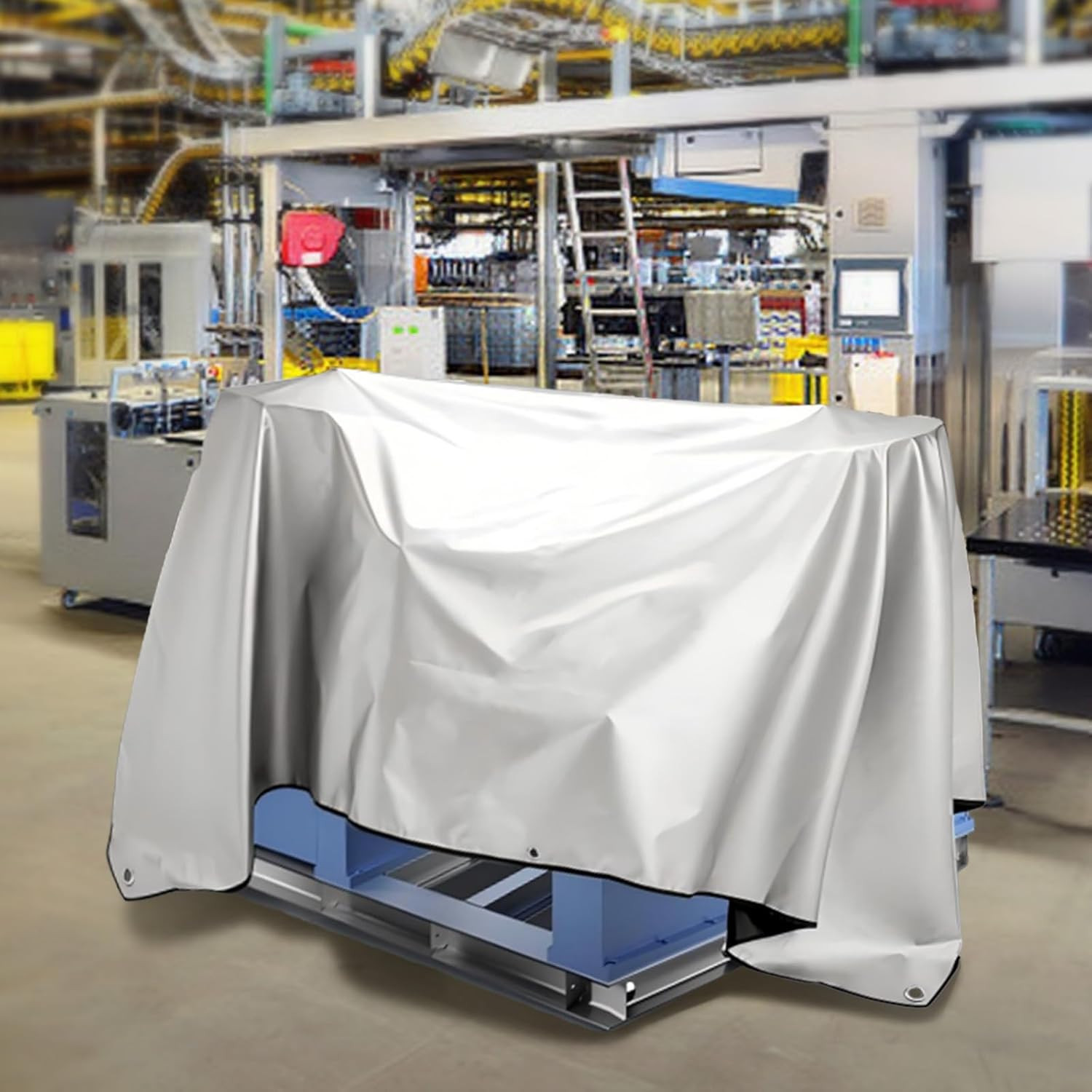 Jumbo Machine Cover – Breathable, Rust-Resistant, Water & Dust Proof, 57.87″x38.
