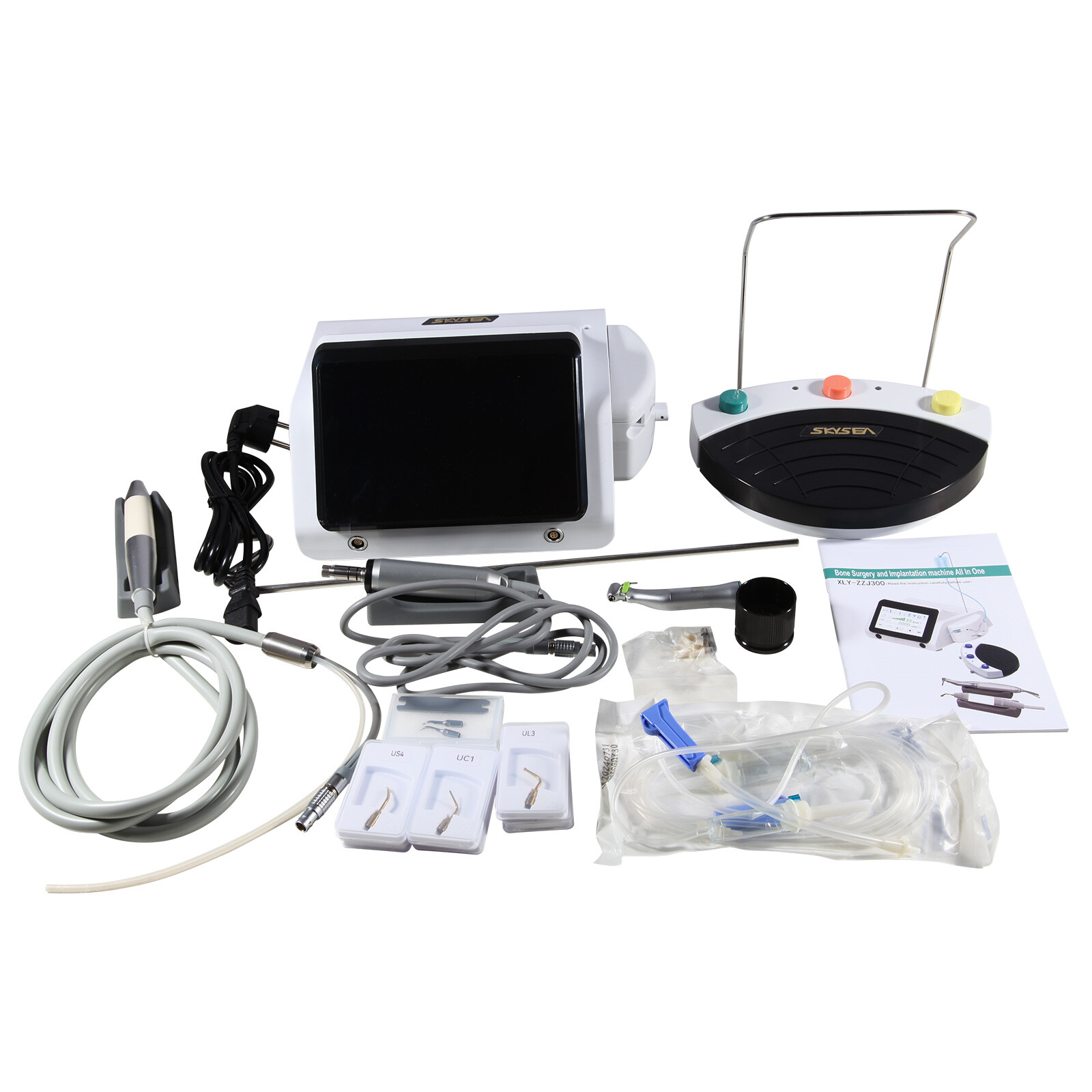USA Dental Piezo Bone Surgery & Implant Motor 2 IN 1 Bone Cutter Touch Screen