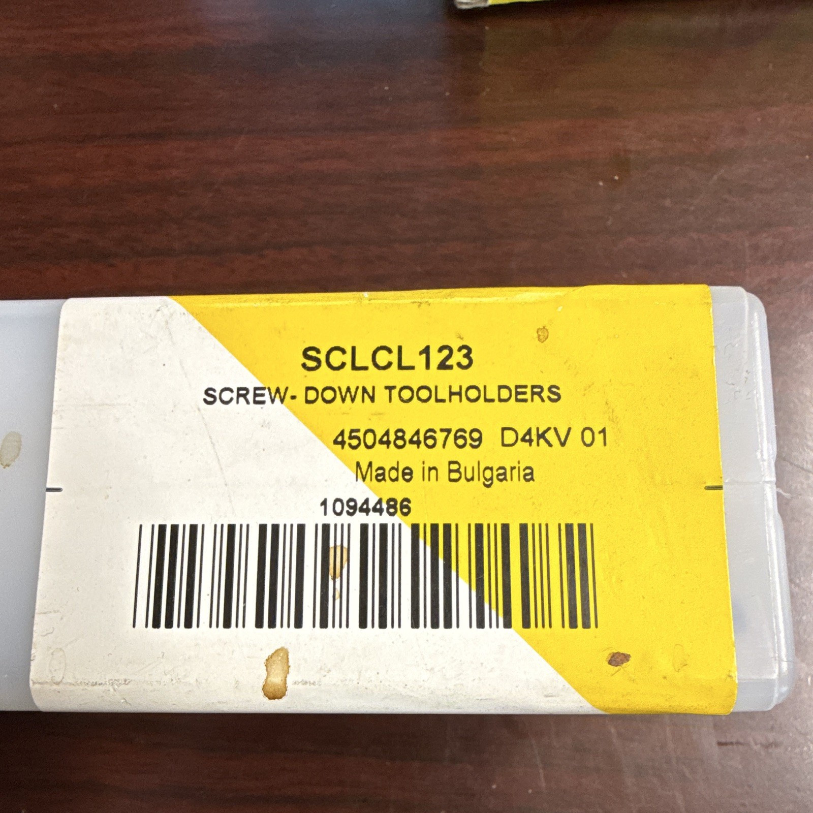 Kennametal Turning Toolholder SCLCL123 Made in Bulgaria