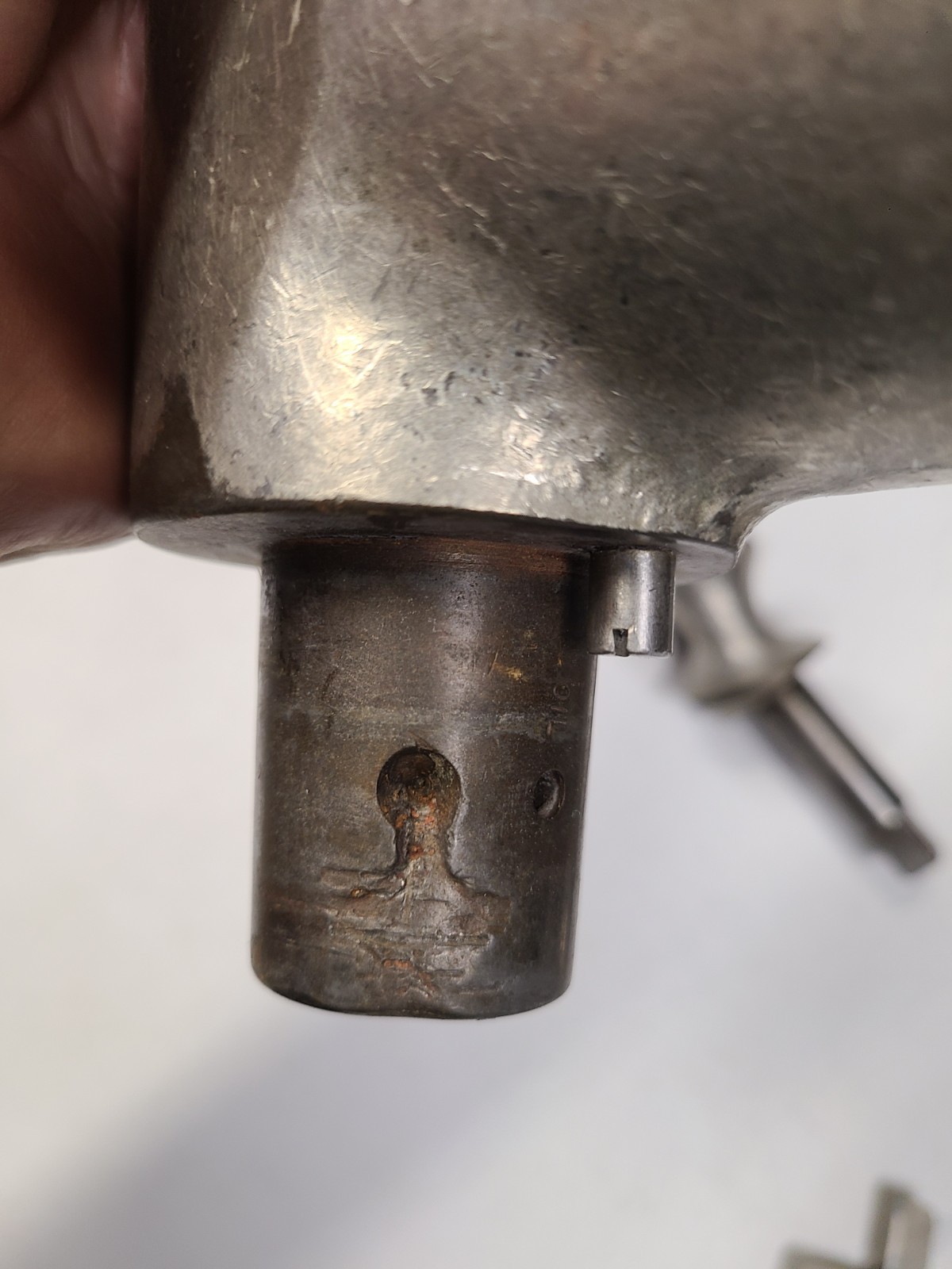 HOBART Meat Grinder Attachment And Tray See Details And Pictures