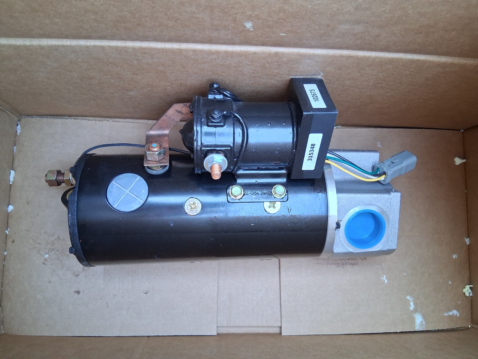 Komatsu Prelub prelube add-on hydraulic pump kit 100421 24V CW AK4559