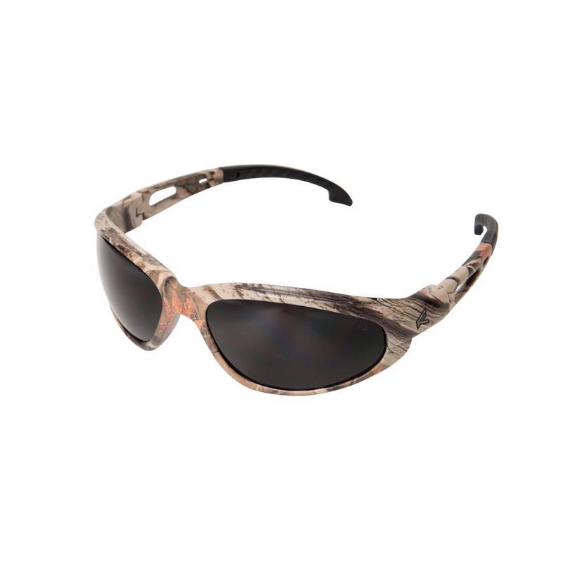 Edge Eyewear SW116CF Camouflage Frame Smoke Lens Dakura Anti Fog Safety Glasses