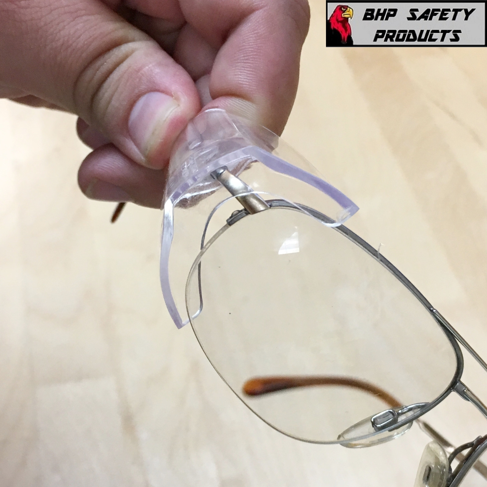 3 PAIR PYRAMEX SS100 FLEXIBLE CLEAR SIDE SHIELD FOR SAFETY GLASSES SLIP ON Z87+